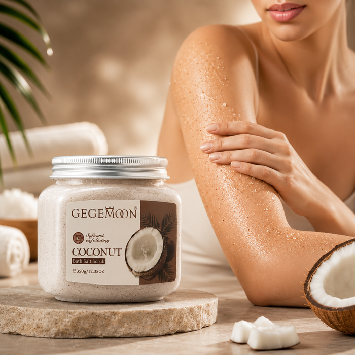 Exfoliating Body Scrub 350g – Deep Cleansing, Skin Softening & Relaxing Mineral Salt Treatment (Scent 2)