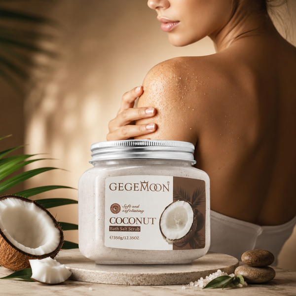 Exfoliating Body Scrub 350g – Deep Cleansing, Skin Softening & Relaxing Mineral Salt Treatment (Scent 2)