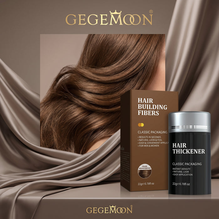 Dark Brown Hair Fiber Powder 22g – Instant Thinning Hair Coverage, Volume Boosting & Natural Looking Finish