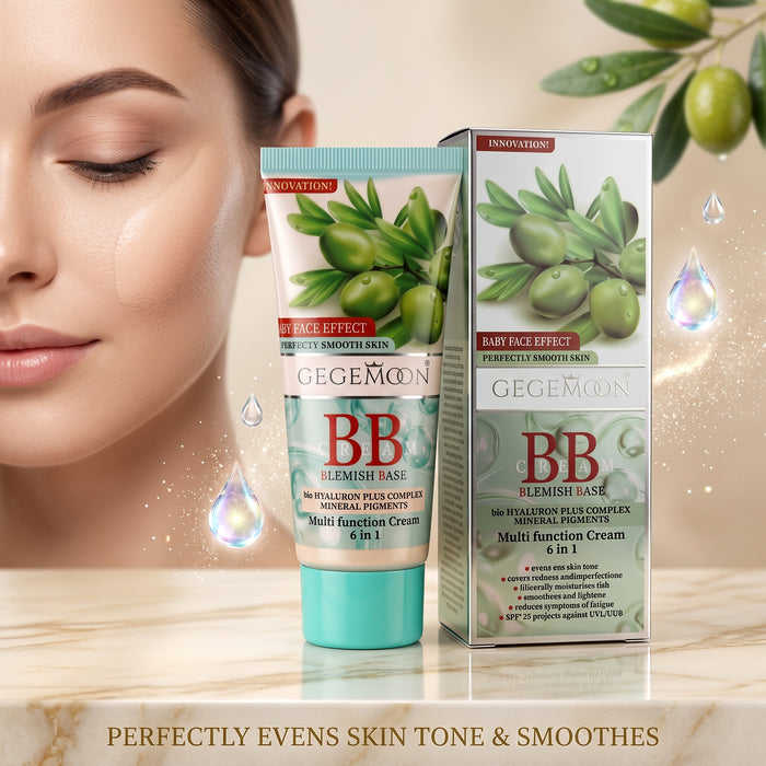 Green BB Cream 65ml – Color Correcting, Redness Neutralizing & Lightweight Skin Perfecting Tinted Moisturizer