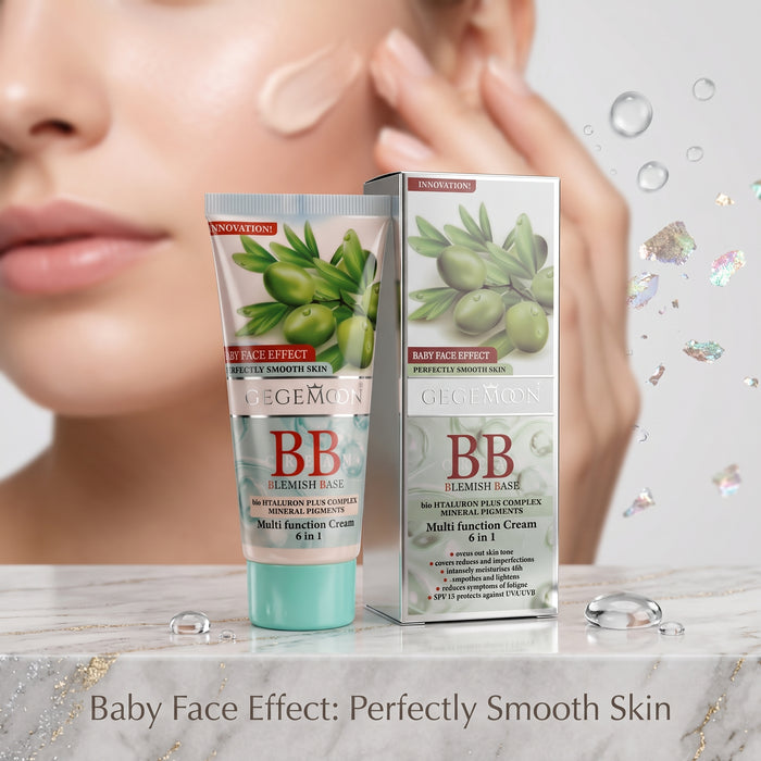 Green BB Cream 65ml – Color Correcting, Redness Neutralizing & Lightweight Skin Perfecting Tinted Moisturizer