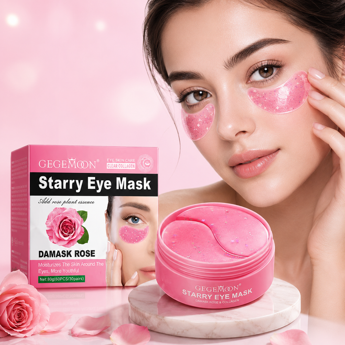 Starry Night Eye Mask 80g – Brightening, Anti-Fatigue & Deeply Hydrating Under Eye Patches (Style 1)