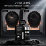 Natural Black Hair Fiber Powder 22g – Instant Thinning Hair Coverage, Volume Boosting & Natural Looking Finish