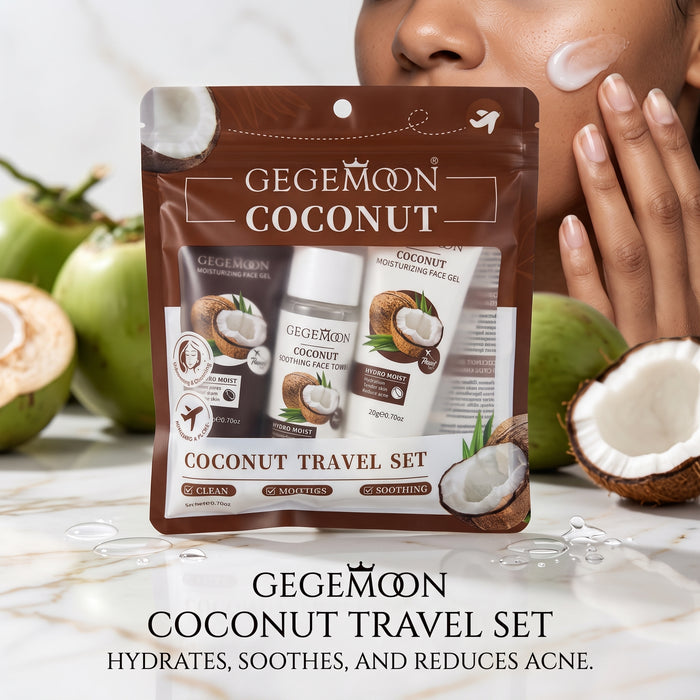 3-in-1 Travel Skincare Set – Compact Cleansing, Moisturizing & Treatment Mini Kit for On-the-Go Beauty (Style 4)