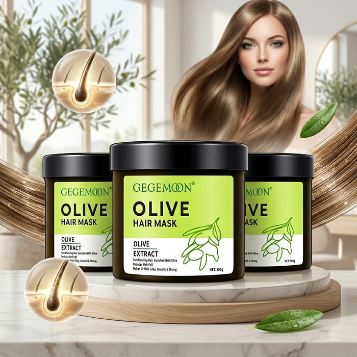 Olive Oil Deep Conditioning Hair Mask 400g – Intensive Repair, Softening & Shine Restoring Treatment