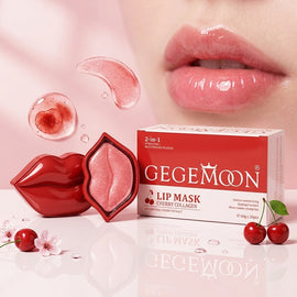 Cherry Collagen Lip Mask – Plumping, Moisturizing & Anti-Aging Lip Treatment for Soft & Fuller-Looking Lips
