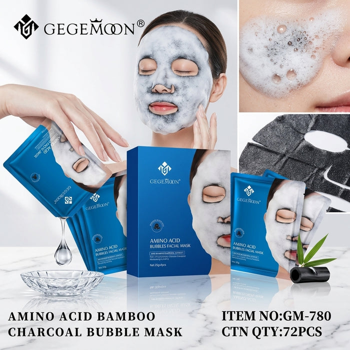 Bubble Oxygenating Face Mask 4-in-1 – Deep Pore Cleansing, Brightening, Moisturizing & Skin Detox Treatment