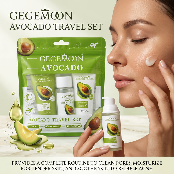 3-in-1 Travel Skincare Set – Compact Cleansing, Moisturizing & Treatment Mini Kit for On-the-Go Beauty (Style 5)