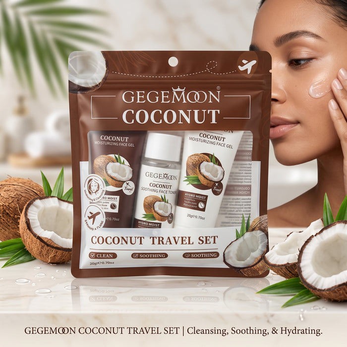 3-in-1 Travel Skincare Set – Compact Cleansing, Moisturizing & Treatment Mini Kit for On-the-Go Beauty (Style 4)