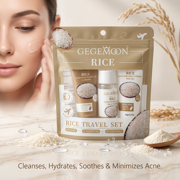 3-in-1 Travel Skincare Set – Compact Cleansing, Moisturizing & Treatment Mini Kit for On-the-Go Beauty (Style 3)