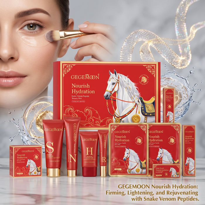 Nourish & Hydration Complete Skincare Set – Deep Moisturizing, Softening & Skin Barrier Strengthening Routine Kit