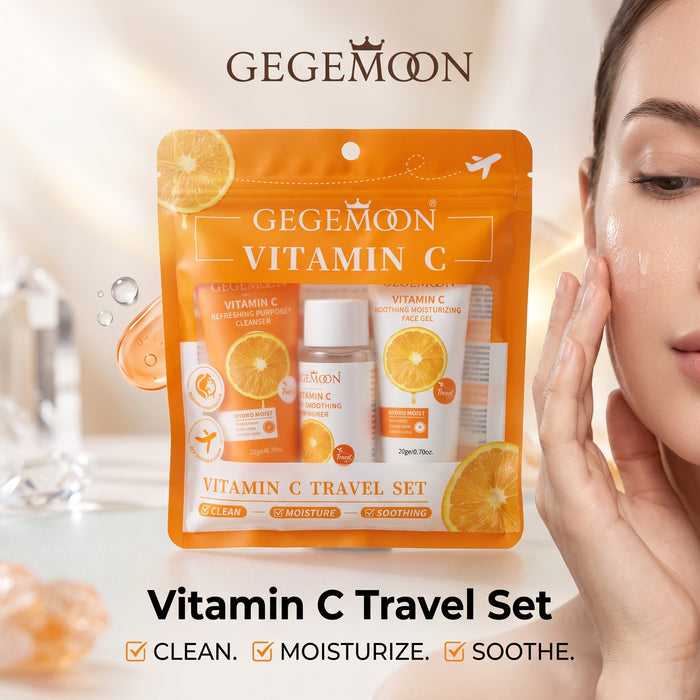 3-in-1 Travel Skincare Set – Compact Cleansing, Moisturizing & Treatment Mini Kit for On-the-Go Beauty (Style 2)