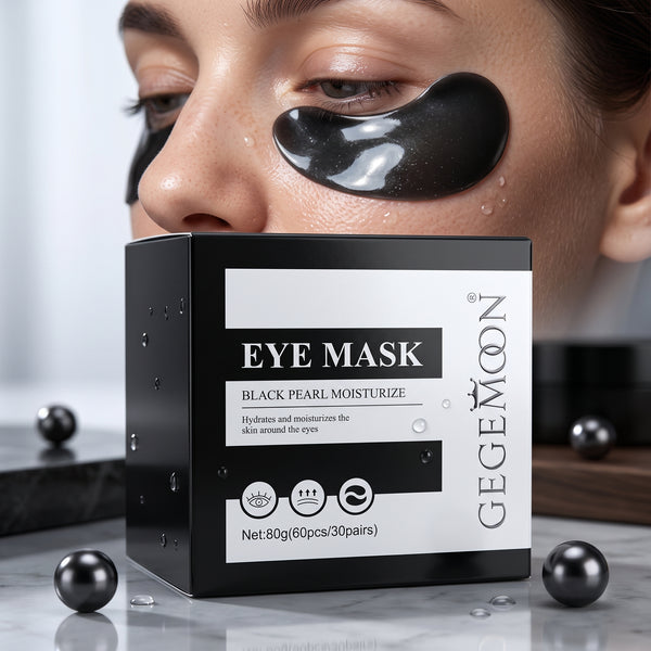 Black Pearl Brightening Eye Mask 80g – Luxurious Anti-Aging, Radiance Boosting & Deep Nourishing Under Eye Patches