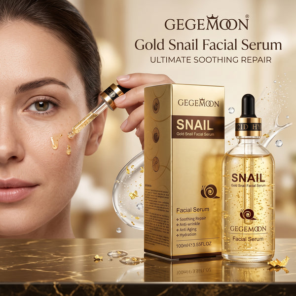 Snail Mucin Facial Serum 100ml – Regenerating, Anti-Aging & Deep Hydrating Skin Repair Daily Serum