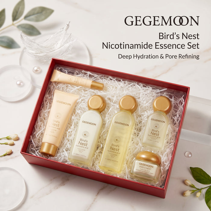 Bird's Nest Luxury Skincare Set – Intensive Nourishing, Firming & Skin Renewal Complete Routine Kit