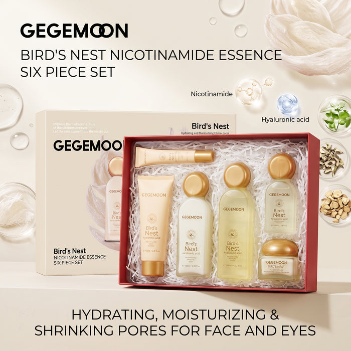 Bird's Nest Luxury Skincare Set – Intensive Nourishing, Firming & Skin Renewal Complete Routine Kit