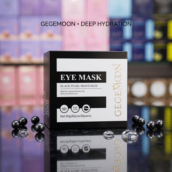 Black Pearl Brightening Eye Mask 80g – Luxurious Anti-Aging, Radiance Boosting & Deep Nourishing Under Eye Patches