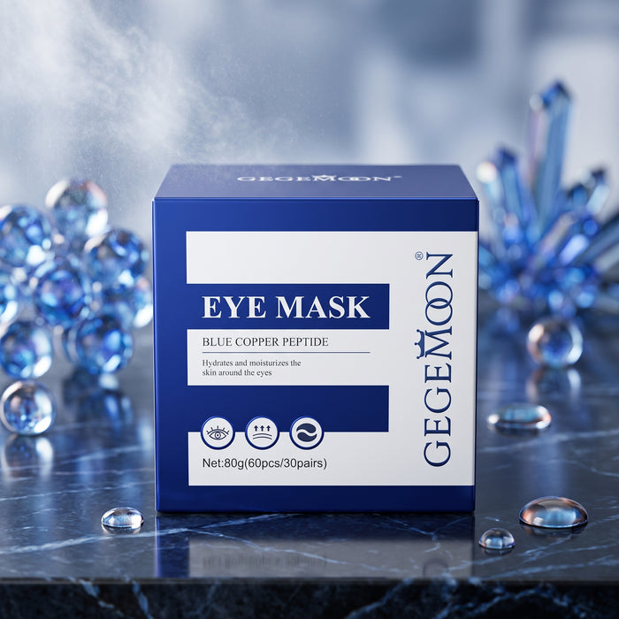 Blue Copper Peptide Eye Mask 80g – Advanced Anti-Aging, Firming & Skin Regenerating Under Eye Patches