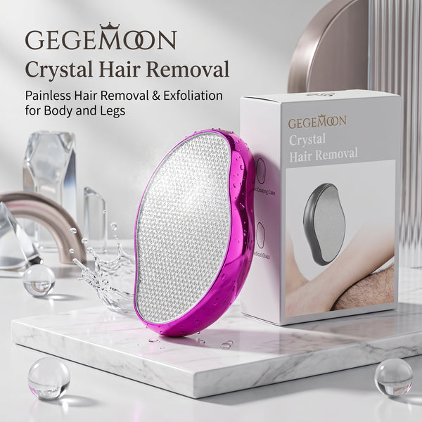 Crystal Hair Removal Tool – Painless Exfoliating, Smooth Skin & Reusable Hair Eraser Beauty Device