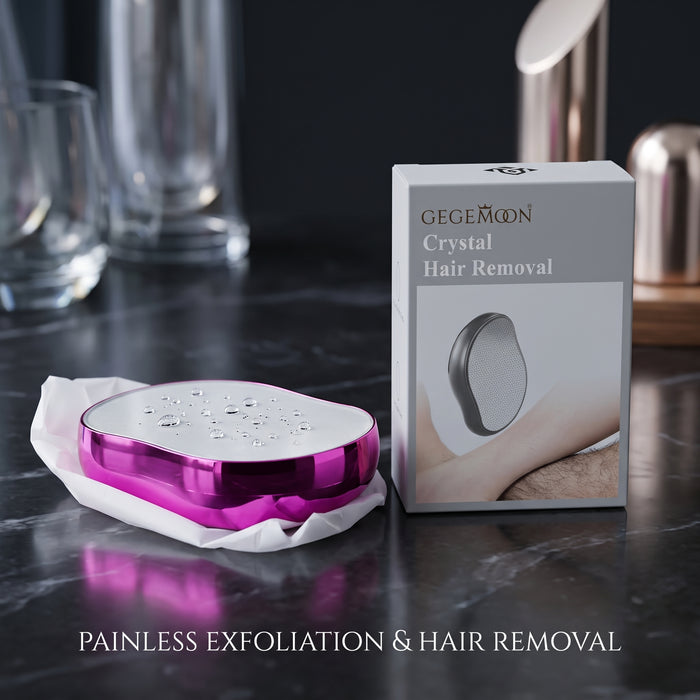 Crystal Hair Removal Tool – Painless Exfoliating, Smooth Skin & Reusable Hair Eraser Beauty Device