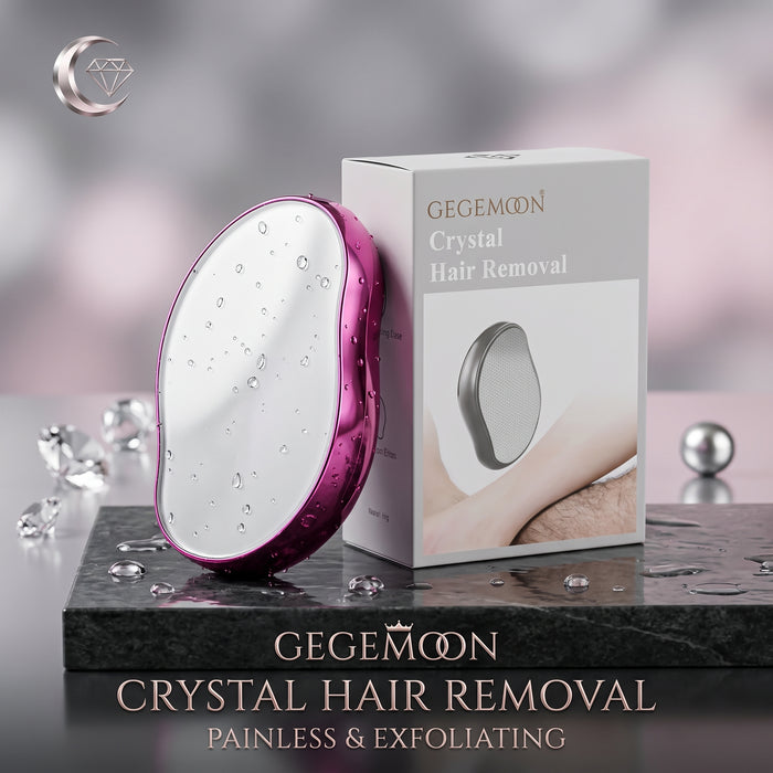 Crystal Hair Removal Tool – Painless Exfoliating, Smooth Skin & Reusable Hair Eraser Beauty Device