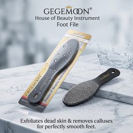 Black Foot Filer & Dead Skin Remover – Heavy Duty Callus Scraper for Smooth Soft Feet