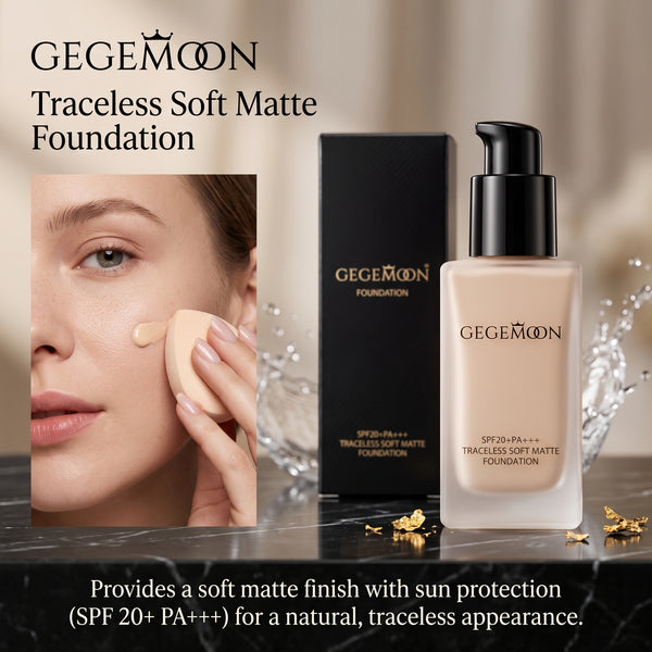 Traceless Liquid Foundation 30ml – Full Coverage, Natural Finish & Long-Lasting Skin Perfecting Makeup (Shade 2)