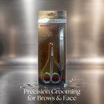 2-in-1 Scissors & Tweezer Beauty Tools Kit – Precision Grooming, Stainless Steel & Multi-Purpose Set
