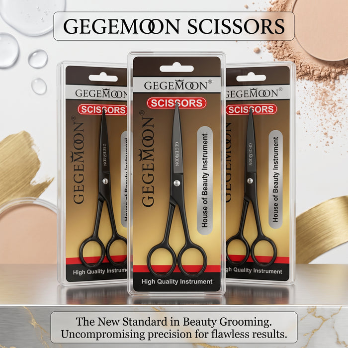 Professional Medium Beauty Scissors – Precision Cutting, Stainless Steel & Multi-Purpose Grooming Tool