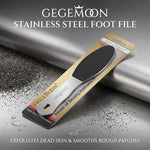 Silver Stainless Steel Foot File – Professional Callus Remover, Dead Skin Exfoliator & Smooth Heel Tool
