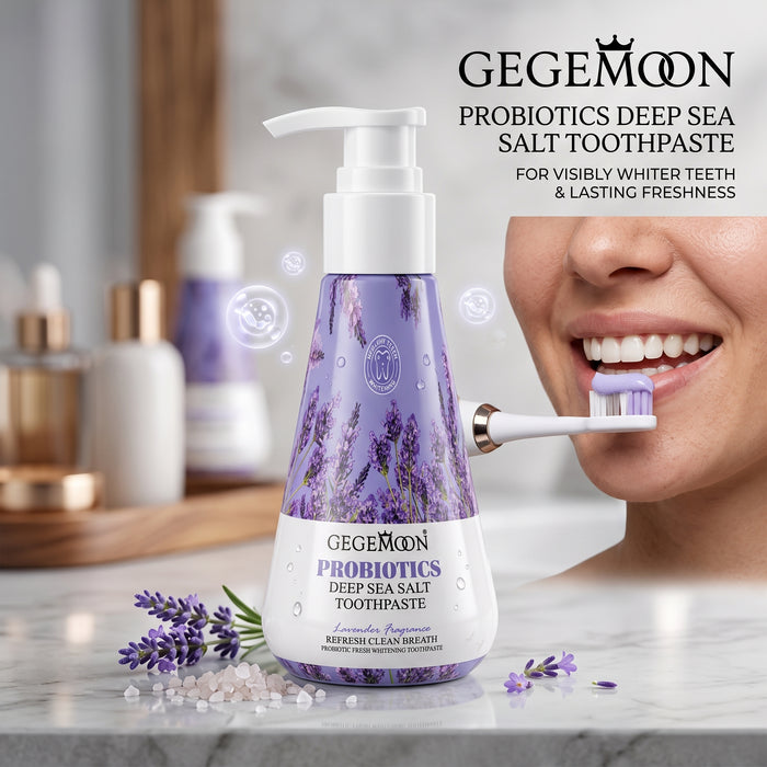 Probiotics Toothpaste 220g – Microbiome Balancing, Whitening & Fresh Breath Daily Dental Care Formula