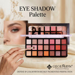 24-Color Eyeshadow Palette – Complete Matte, Shimmer & Glitter Shades for Professional Eye Makeup