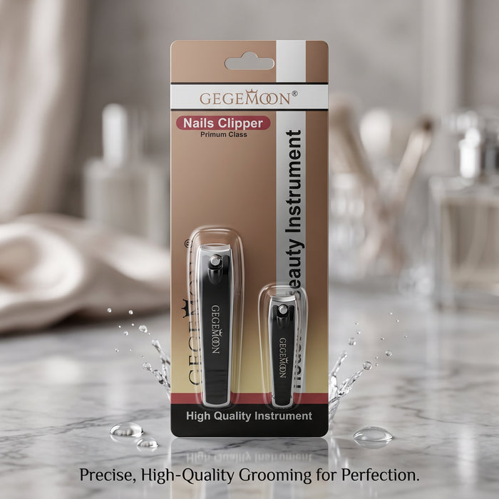 2-in-1 Fancy Nail Cutter Set – Precision Nail Trimming, Shaping & Professional Grooming Beauty Tools Kit