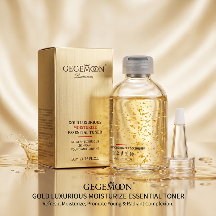Gold Luxurious Moisturizing Face Cream – 24K Gold Anti-Aging, Deep Nourishing & Skin Radiance Boosting Daily Moisturizer