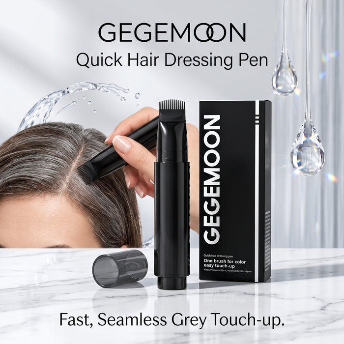 Hair Colour Dressing Pen – Instant Root Touch-Up, Grey Coverage & Hairline Filling Styling Pen (Shade 1)