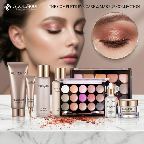 Diamond 15-Color Eyeshadow Palette – High Glitter & Metallic Shades for Sparkling & Glamorous Eye Looks