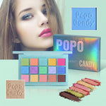 Popo Candy 15-Color Eyeshadow Palette – Fun & Playful Pink, Purple & Sweet Shades for Bold Eye Looks