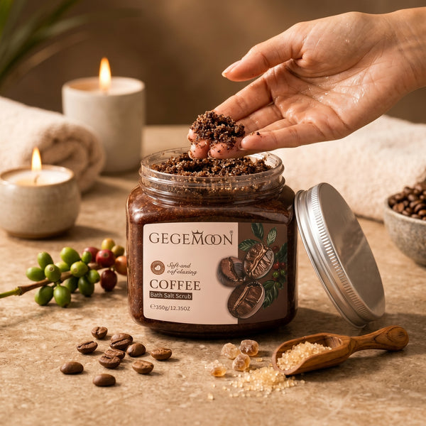 Exfoliating  Body Scrub 350g – Deep Cleansing, Skin Softening & Relaxing Mineral Salt Treatment (Scent 6)