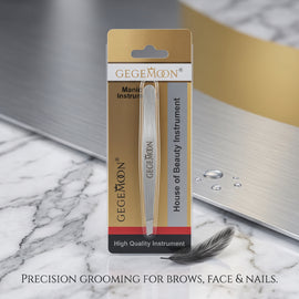 Fancy Precision Tweezers – Professional Eyebrow & Beauty Grooming Box