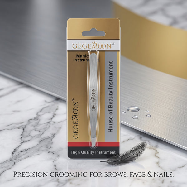 Fancy Precision Tweezers – Professional Eyebrow & Beauty Grooming Box
