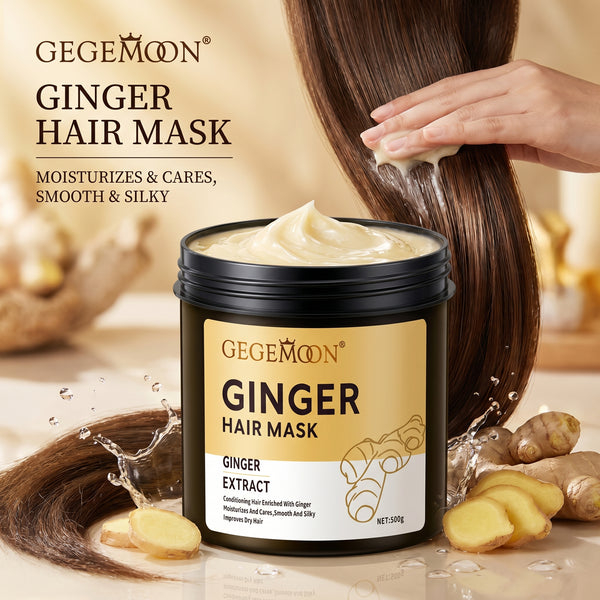 Ginger Strengthening Hair Mask 500g – Anti-Breakage, Scalp Stimulating & Deep Nourishing Treatment