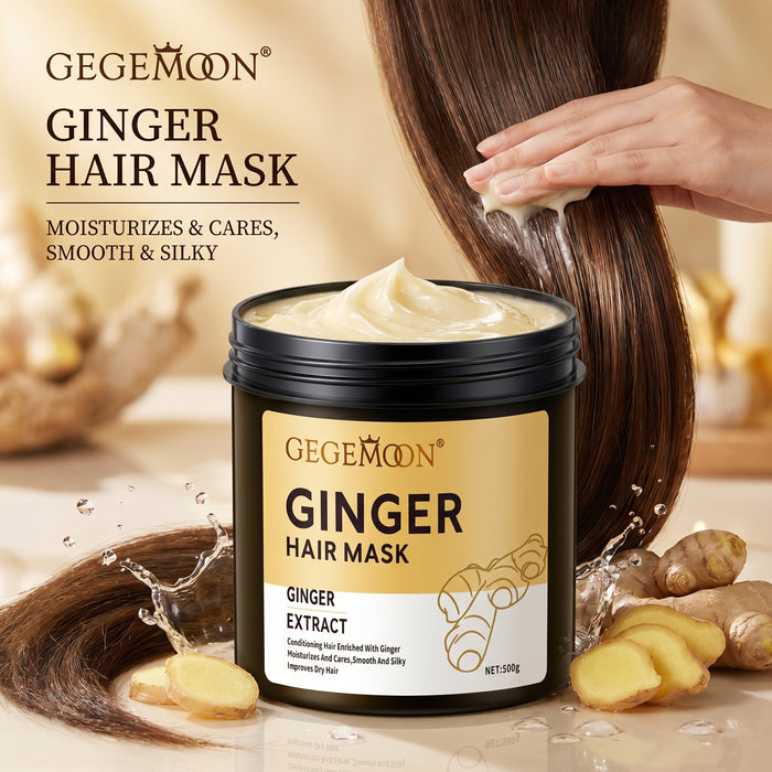 Ginger Strengthening Hair Mask 500g – Anti-Breakage, Scalp Stimulating & Deep Nourishing Treatment