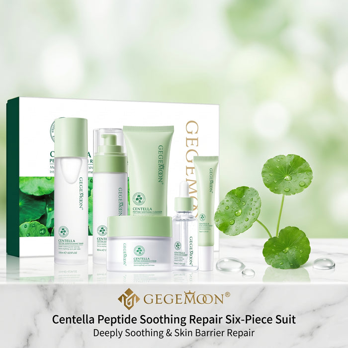 Centella Soothing Repair 6-in-1 Skincare Set – Calming, Anti-Inflammatory & Skin Barrier Restoring Routine Kit