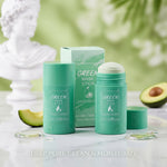 Aloe Vera Green Mask Stick – Soothing, Deep Pore Cleansing & Oil Control Solid Face Mask (Style 1)