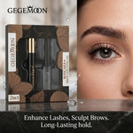 Mascara & Brow Lash Fixing Gel, 2-in-1 – Volume Boosting Mascara & Long-Lasting Brow Setting Gel Duo