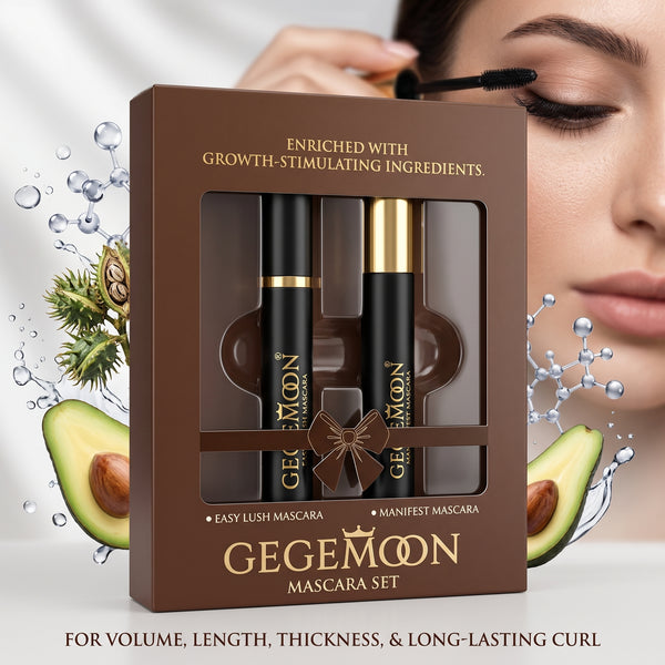 Mascara & Eyeliner 2-in-1 – Volume Boosting Mascara & Precision Liquid Eyeliner Eye Makeup Duo