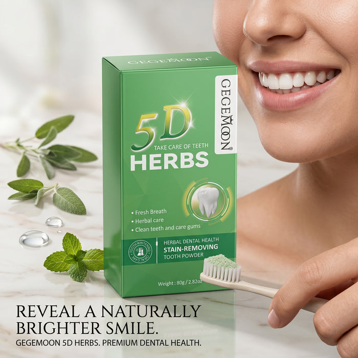Herbal Tooth Care Powder 80g – Natural Herbs, Whitening, Antibacterial & Deep Cleaning Dental Powder