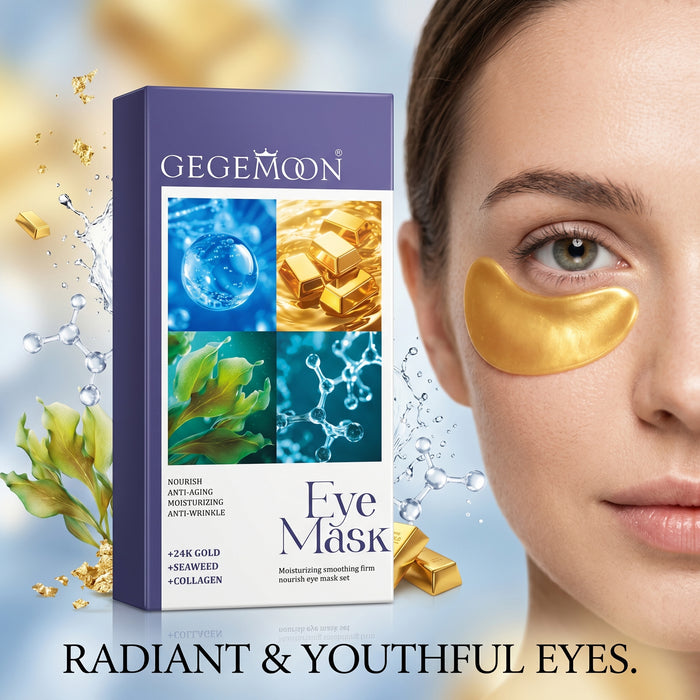 4-in-1 Eye Mask Set GM1337 – Brightening, Anti-Aging, Hydrating & De-Puffing Under Eye Patch Collection