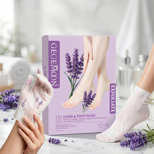 Hand & Foot Mask Set  – Deep Moisturizing, Softening & Exfoliating Treatment for Dry Hands & Feet