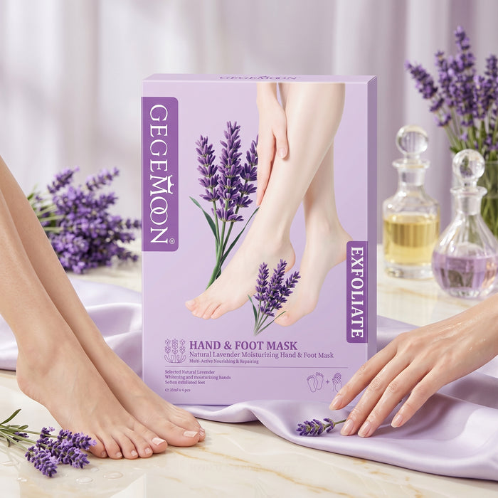 Hand & Foot Mask Set  – Deep Moisturizing, Softening & Exfoliating Treatment for Dry Hands & Feet